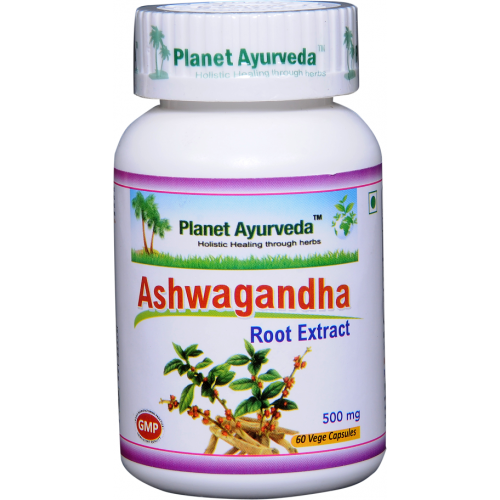Ashwagandha Kapsule 60ks Planet Ayurveda